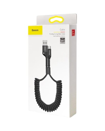  Usb Кабель-зарядка TYPE-C Baseus Elastic 1м CATSR-01 2A черный