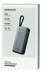 Powerbank Ugreen PB536 20000mAh 1USB/2C 45W серый