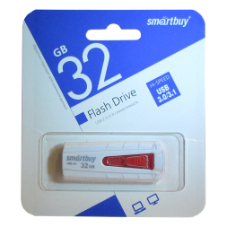 USB ΡΠ»Π΅Ρ Π½Π°ΠΊΠΎΠΏΠΈΡΠ΅Π»Ρ Smartbuy 32GB Iron White (SB32GBIR-W)