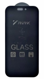 Защитное стекло i-Phone 17 Pro Max 6.9" Anank 5X Reinforced 2.5D 360° Антишпион черное