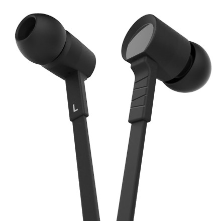  Наушники с микрофоном Celebrat D2 1.2м плоские черные