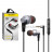 Наушники с микрофоном Awei ES-10TY 1.2м черно-серые