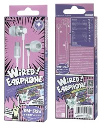 Наушники с микрофоном Remax RM-512a Type-C серебристые