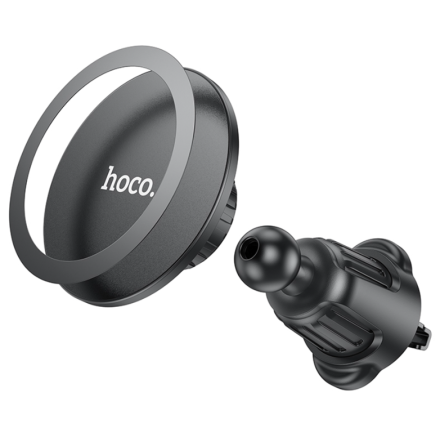  Держатель в автомобиль в воздуховод Hoco H12 магнитный черный