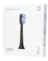 Сменные насадки для зубной щетки MiJia Sonic Electric Toothbrush T501 (2шт) черные