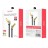  Usb Кабель-зарядка 4в1 2Type-C/Lightning/USB Ven-Dens DCA05 65W черно-золотой