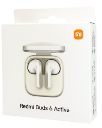 Наушники беспроводные Xiaomi Redmi Buds 6 Active (EU) белые
