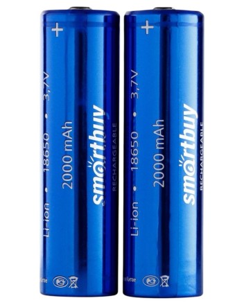  Аккумулятор Smartbuy LI18650-2000 mAh (50/400) (SBBR-18650-2S2000)