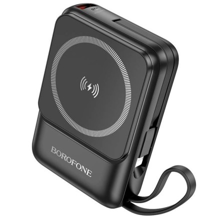  Powerbank магнитный с MagSafe Borofone BJ59 10000mAh чёрный