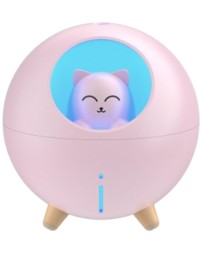 Увлажнитель воздуха Wecome Planet Cat WT-A06 розовый