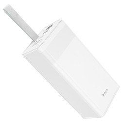 Powerbank Hoco J86 40000mAh 22.5W 2USB/Type-C/Micro с дисплеем белый