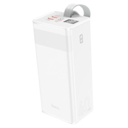 Powerbank Hoco J86 40000mAh 22.5W 2USB/Type-C/Micro с дисплеем белый