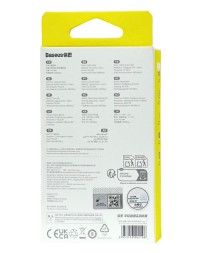 Кабель-зарядка Type-C на Lightning Baseus Cafule Metal 2м (CATLJK-B01) 20W черный