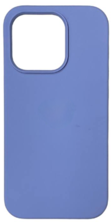 Чехол-накладка i-Phone 14 Pro Silicone icase №46 лавандово-серый