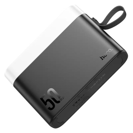  Powerbank Hoco J94A 50000mAh 2USB/1C 22.5W/20W черный