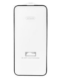 Защитное стекло для i-Phone 15 Pro Max Supglass SG-08 Anti-Shatter Edge чёрное