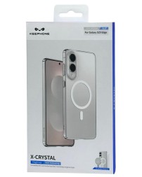 Накладка для Samsung Galaxy S25 Edge Keephone X-Crystal MagSnap прозрачный