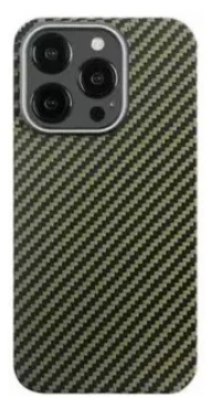  Накладка для i-Phone 14 Pro K-Doo Kevlar пластик зеленая