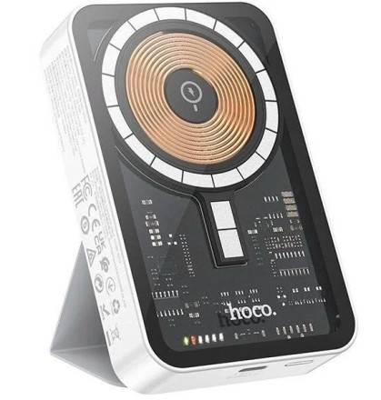  Powerbank магнитный с MagSafe Hoco Q10A 1USB-C 20W/ 10000mAh прозрачное