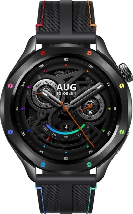  Умные часы Xiaomi Watch S4 Rainbow BHR9199GL черные