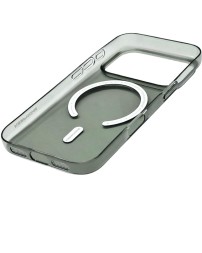 Накладка для i-Phone 17 Pro Keephone X-Crystal MagSnap серый