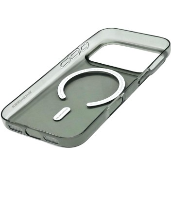  Накладка для i-Phone 17 Pro Keephone X-Crystal MagSnap серый
