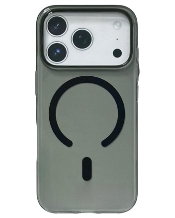  Накладка для i-Phone 17 Pro Keephone X-Crystal MagSnap серый