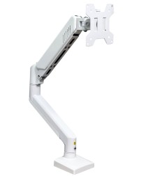 Кронштейн для монитора Model-001 настольное крепление белый