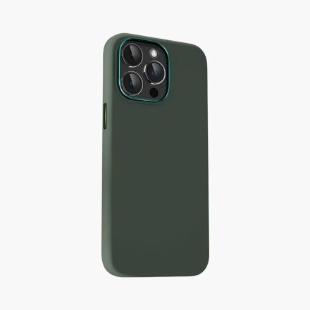  Накладка для i-Phone 15 Pro Keephone Rosana Magsafe зеленый