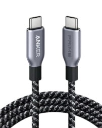 Usb Кабель-зарядка Type-C на Type-C Anker Prime (A88E2611) 240W 0.9м черный
