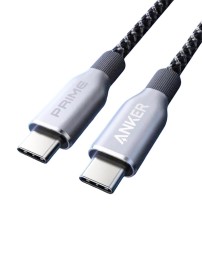 Usb Кабель-зарядка Type-C на Type-C Anker Prime (A88E2611) 240W 0.9м черный