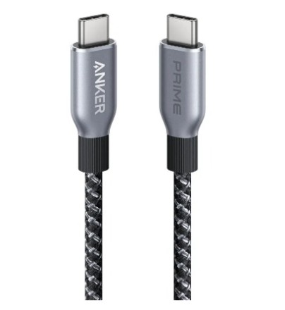  Usb Кабель-зарядка Type-C на Type-C Anker Prime (A88E2611) 240W 0.9м черный