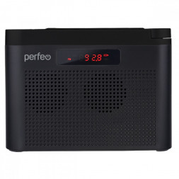 Портативный радиоприемник Perfeo Тайга 6Вт/FM/AUX/USB/MicroSD (PF_C4939) черный