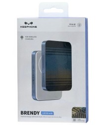 Powerbank ΠΌΠ°Π³Π½ΠΈΡΠ½ΡΠΉ Ρ MagSafe Keephone Brendy Moonrise 10000mAh cΠΈΠ½ΠΈΠΉ