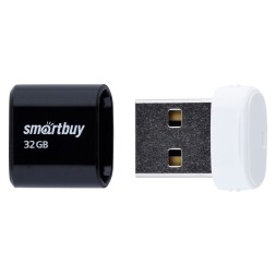 USB флеш накопитель Smartbuy 32GB Lara Black (SB32GBLARA-K)