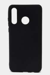 Накладка для Huawei Y6 2019 Silicone cover,без логотипа черная