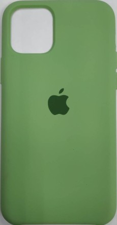  Чехол-накладка i-Phone 13 Mini Silicone icase №01 светло-болотная