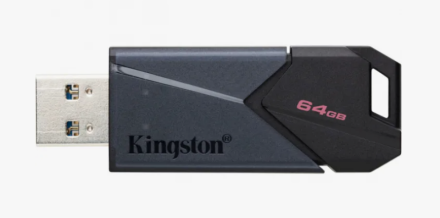  3.0/3.2 USB флеш накопитель Kingston Exodia Onix 64GB (DTXON/64GB) черный