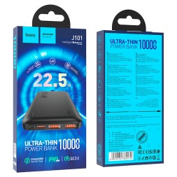 Powerbank Hoco J101 10000mAh 2USB/1C 22.5W черный