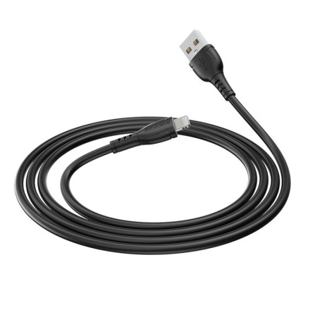  Usb Кабель-зарядка Lightning Borofone BX51 Triumph 2.4A 1м силиконовый черный
