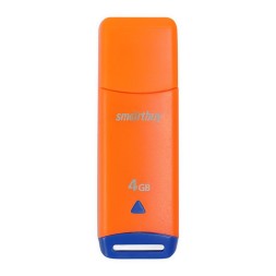 USB флеш накопитель Smartbuy 4GB Easy SB004GBEO оранжевый