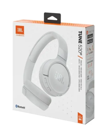  Стереонаушники Bluetooth Полноразмерные JBL T520BT BT5.3/450mAh/40ч белые