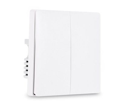  Умный выключатель Aqara Smart Wall Switch D1 QBKG24LM белый