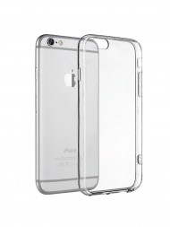0.5мм Накладка для iPhone 6/6s силикон тонкий прозрачный