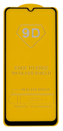  Защитное стекло для Samsung Galaxy A12/A03S 9D черное