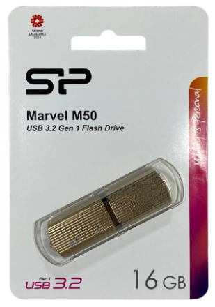  3.0 USB флеш накопитель Silicon Power 16GB Marvel M50 золотой