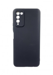 Чехол-накладка для Huawei Honor 10X Lite силикон матовый чёрный