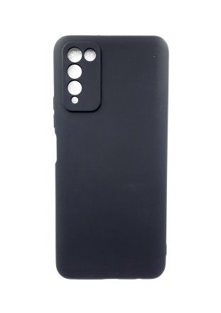  Чехол-накладка для Huawei Honor 10X Lite силикон матовый чёрный