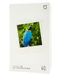 Фотобумага для принтера Xiaomi Instant Photo Printer 1S (40листов+1лента)