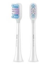Сменные насадки для зубной щетки MiJia Sonic Electric Toothbrush T501 (2шт) серебристые